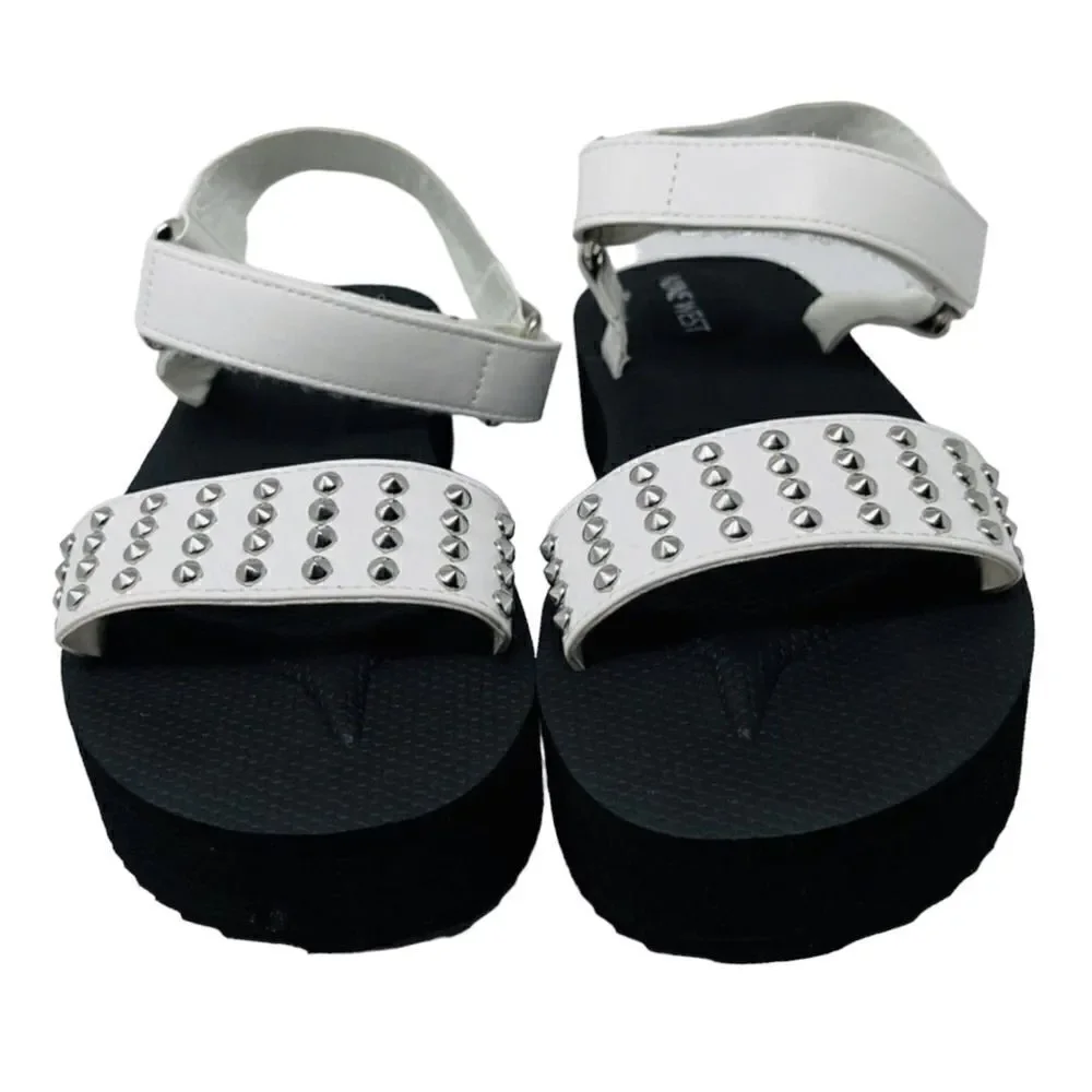 Nine West Studded Sport Sandals Size 8